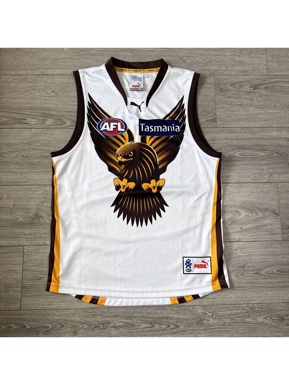 Hawthorn Hawks AFL Jersey Number 23 Clash Guernsey Jumper PUMA Size XL